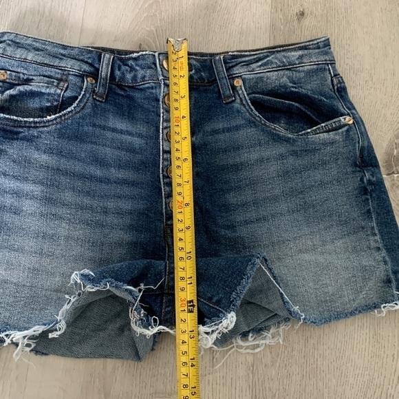 STS Blue Kate High Rise Button Fly Shorts‎ raw Ham size 32 summer festive beach - Picture 7 of 10